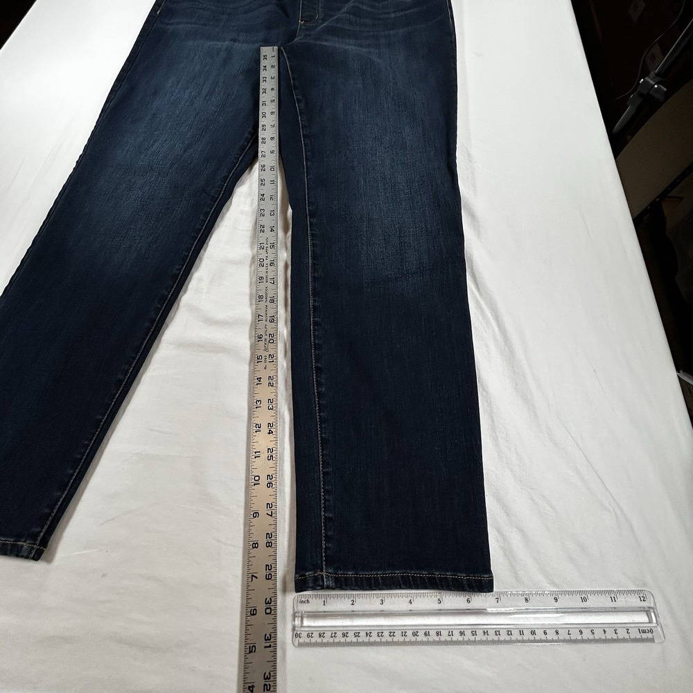 NEW Chico's Women's 3R Basic XL Jackson Indigo Pull On Jegging Jeans Dark Wash - Picture 6 of 10